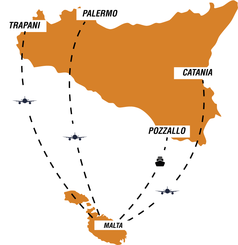 mappa malta-catania-consulto-veterinario-marco-currenti-catania Ortopedia veterinaria cani e gatti di Malta_Dr. Currenti